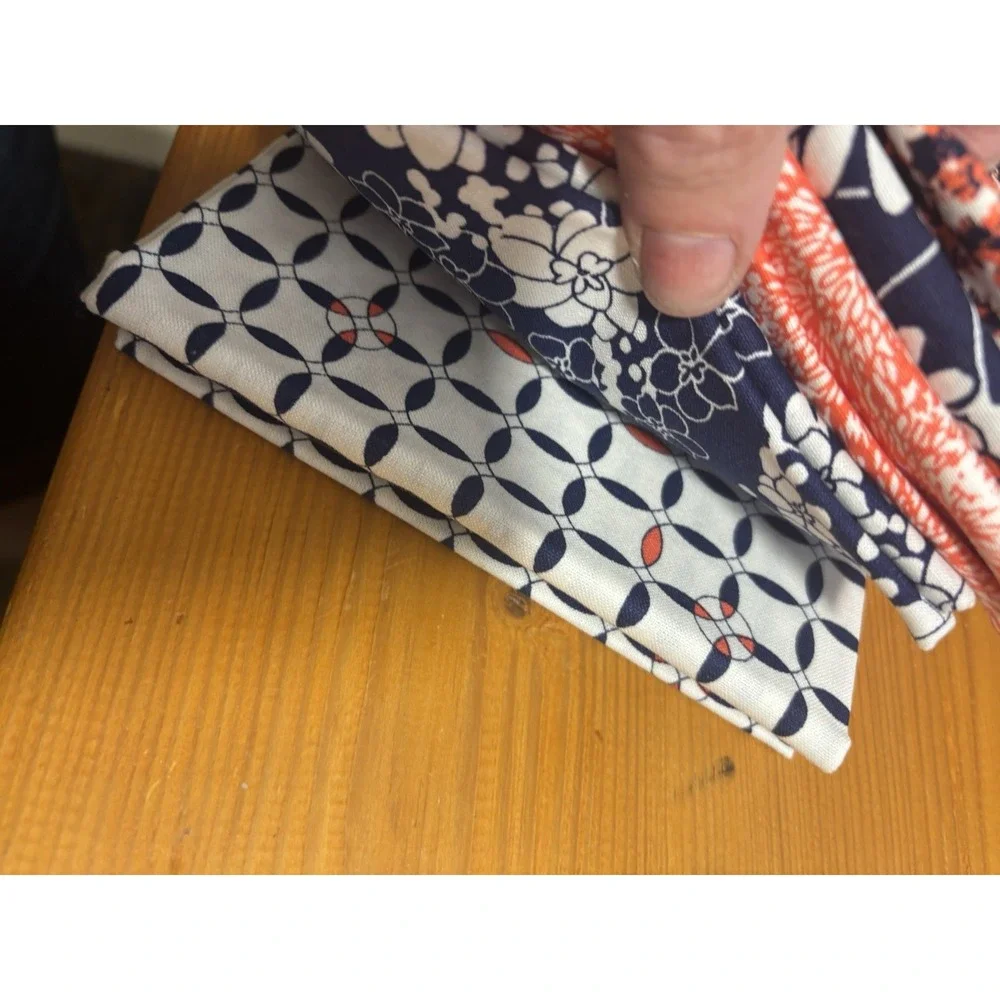 JOANN Fabric  Bundle Blue/Orange 5 pc - 18